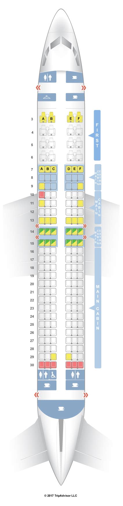 american airlines seating plan